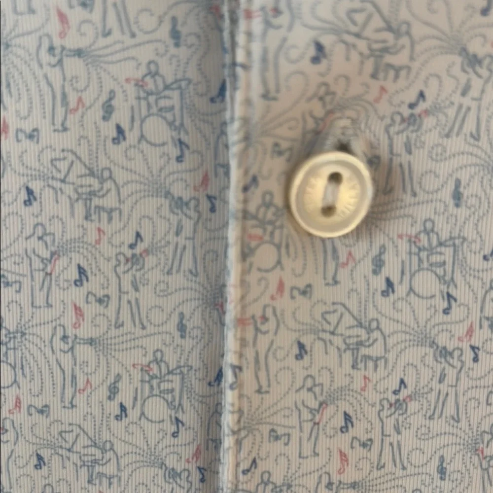 Peter Millar Men's Blue Shirt - Picture 4 of 10